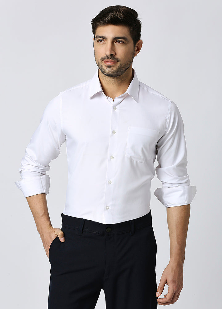 Bamboo Shield Shirt- White