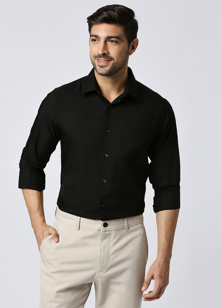 Bamboo Shield Shirt- black