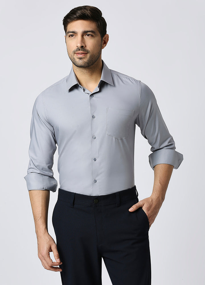 Bamboo Shield Shirt- Grey