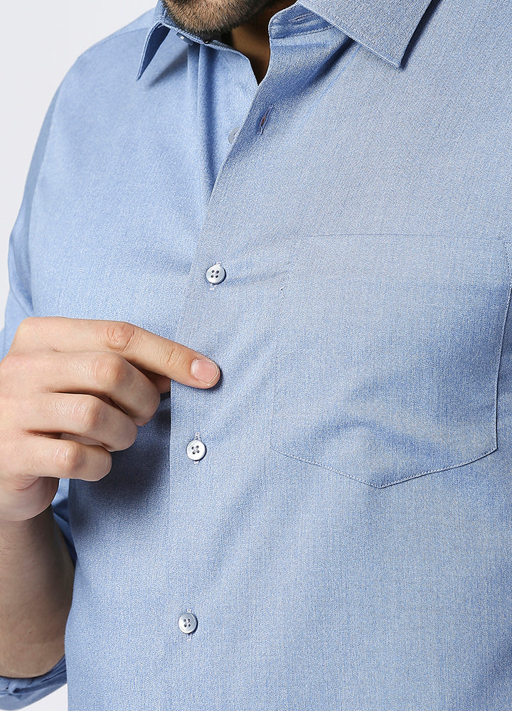 Bamboo Atlas Mel Shirt - Stone Blue