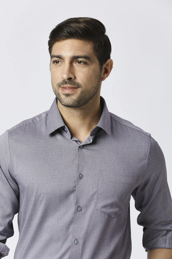 Bamboo Atlas Mel Shirt - Violet