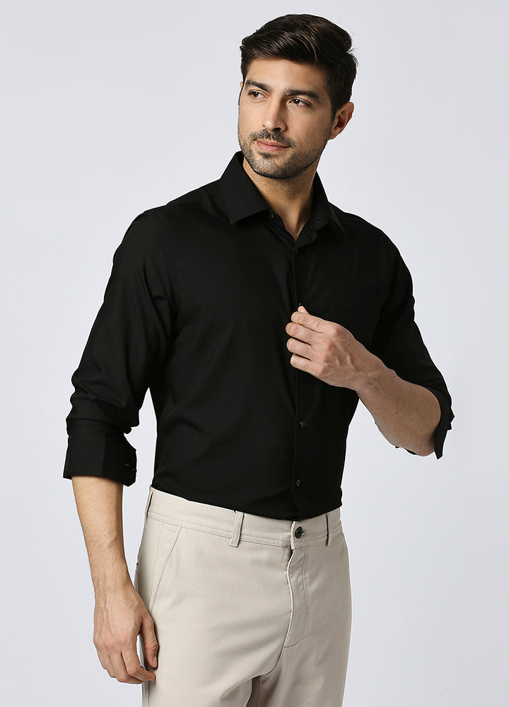 Bamboo Shield Shirt- black