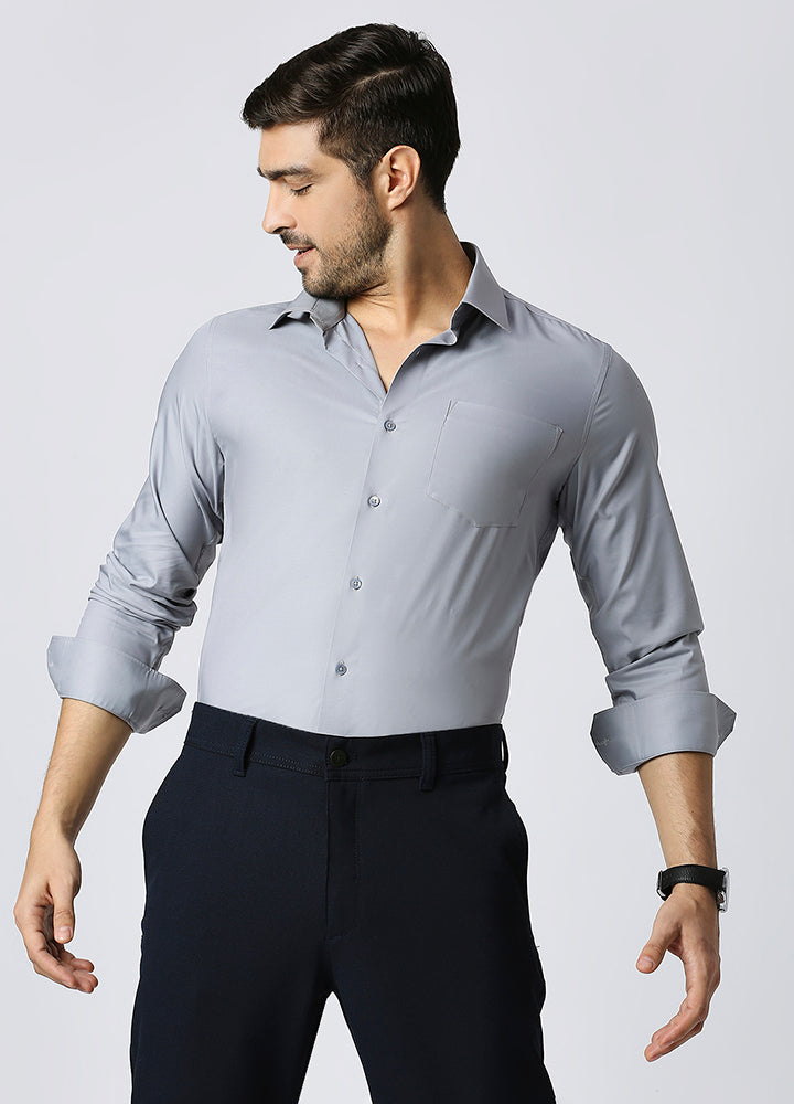 Bamboo Shield Shirt- Grey