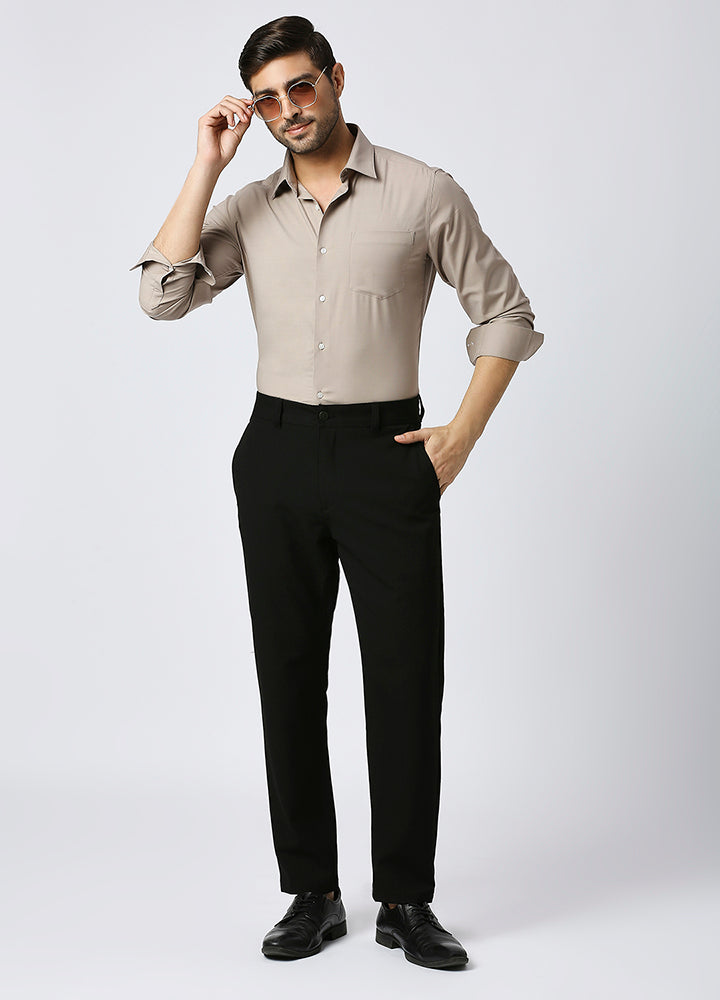 Modal Fresh Essential Shirt - Clay Brown