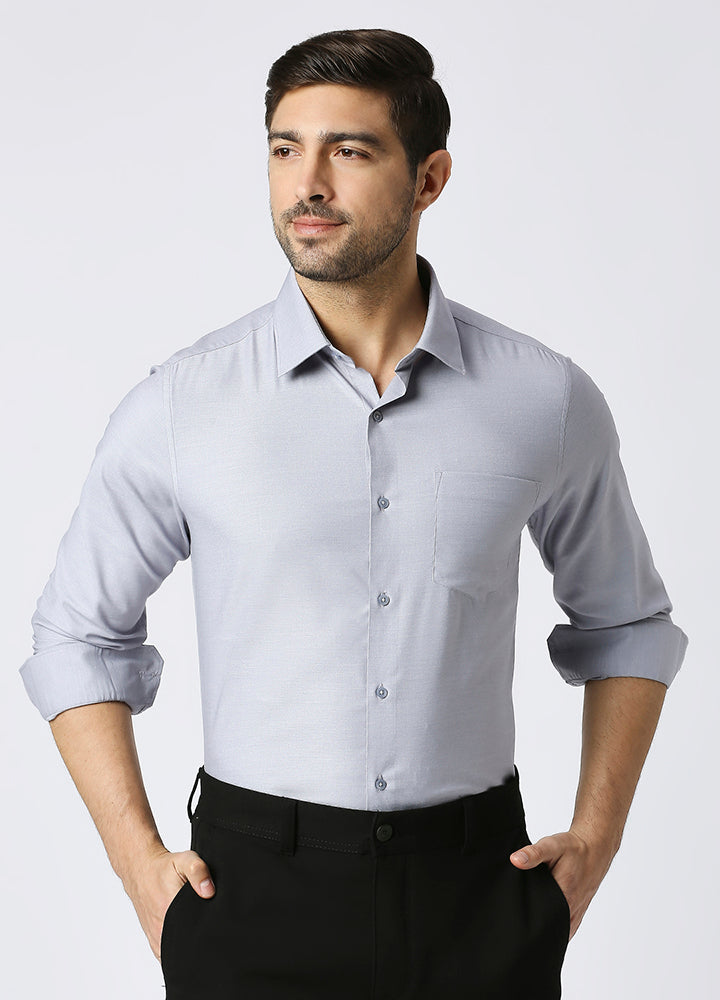 Bamboo Atlas Mel Shirt - Light grey