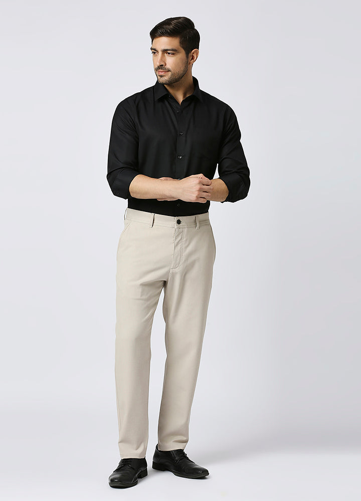 Cool Twill Modal Shirt - Black