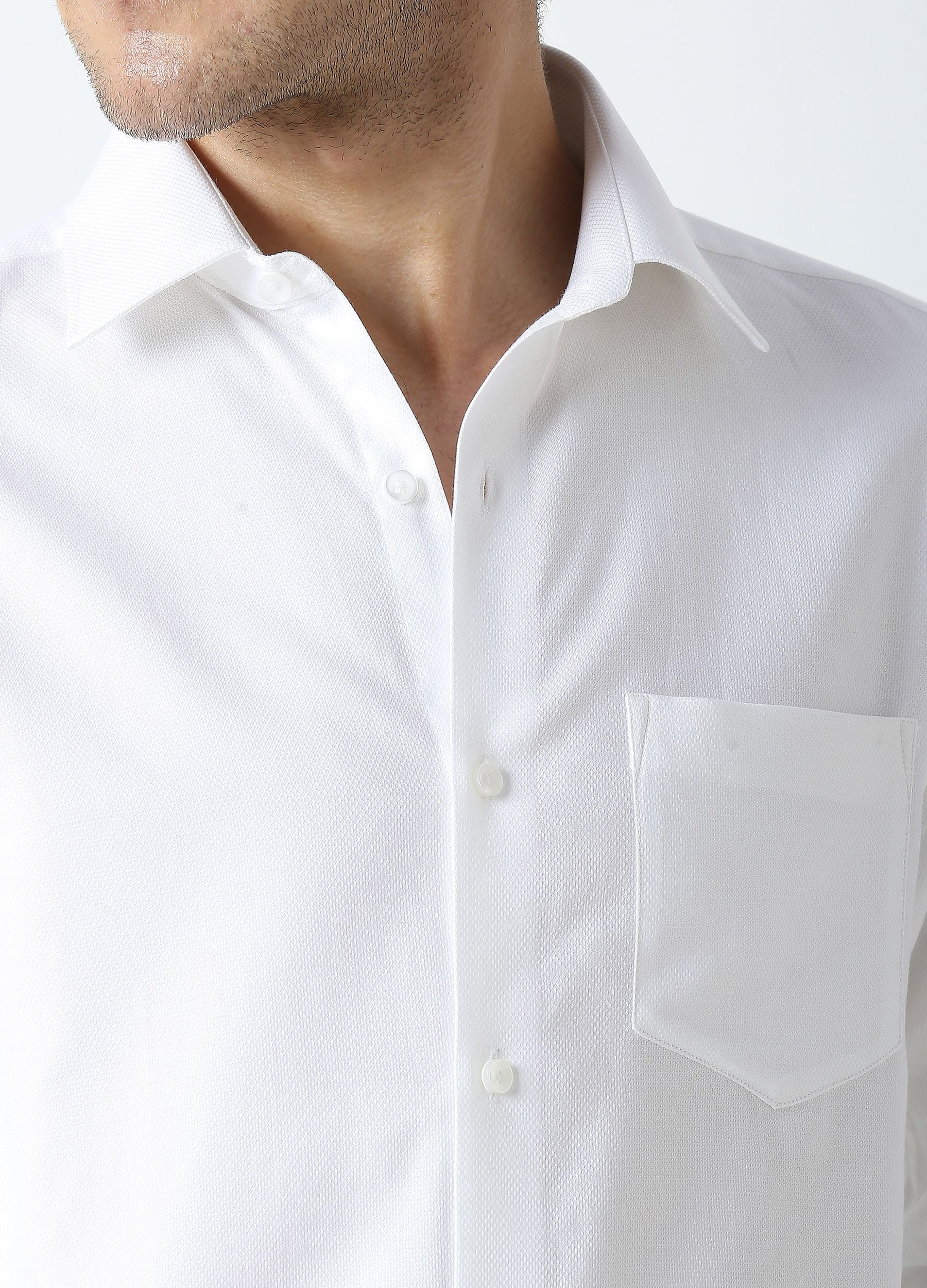 Perennial Texture Shirt White