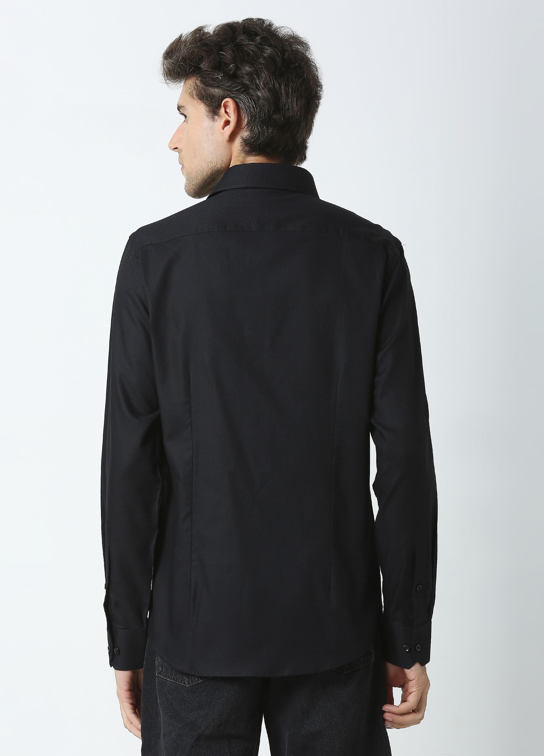 Perennial Texture Shirt Black